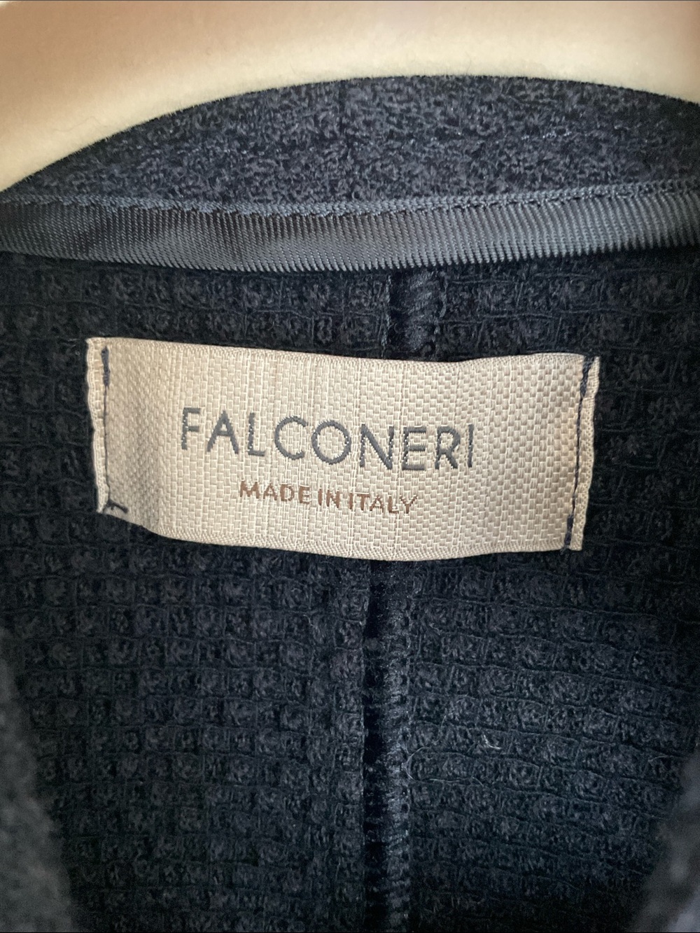 FALCONERI Texture Blazer Navy - Picture 3 of 4